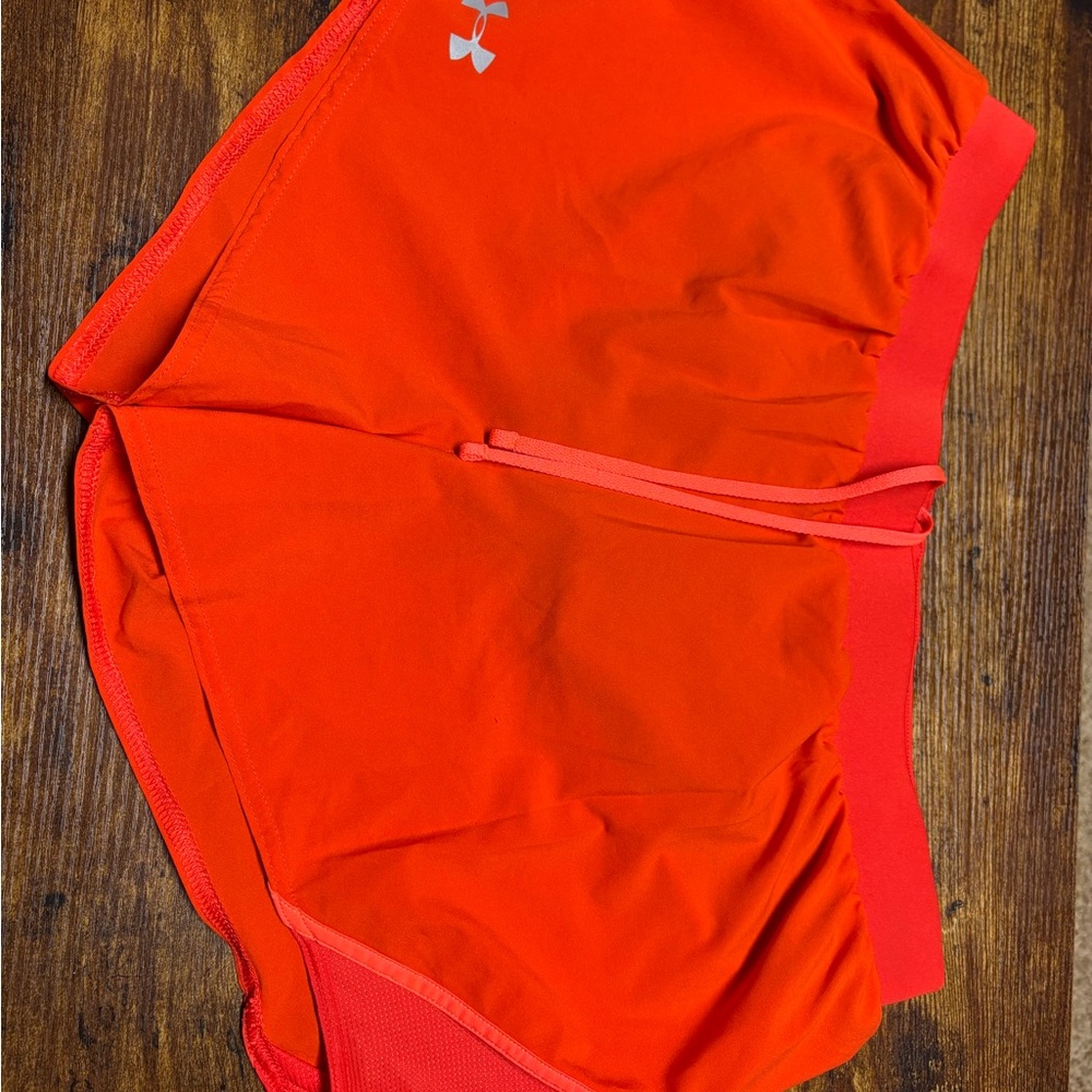 Under Armour Orange Women's Running Shorts